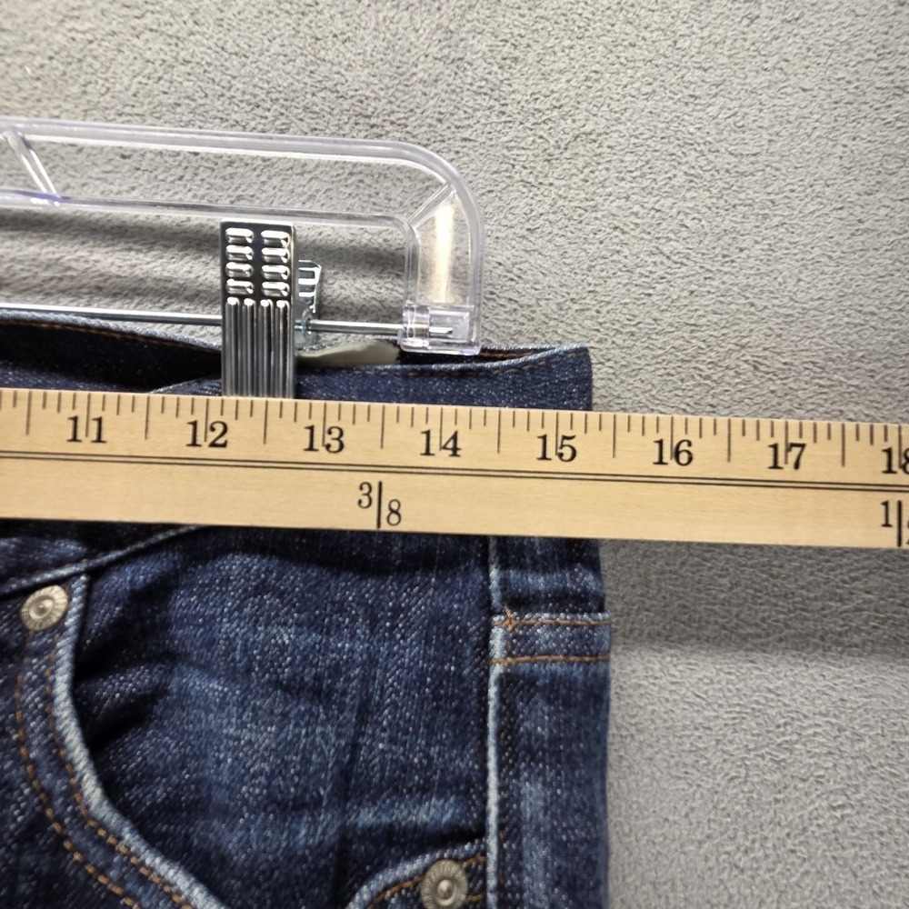 Naked & Famous Jeans Mens 30x30 Blue Selvedge Super Skinny Guy Stretch Whiskers - Picture 3 of 16